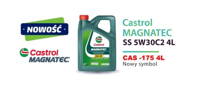 Zmiana w ofercie – nowy olej CASTROL MAGNATEC SS 5W30 C2 4L